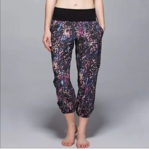 Lululemon Om Yoga Floral Pants